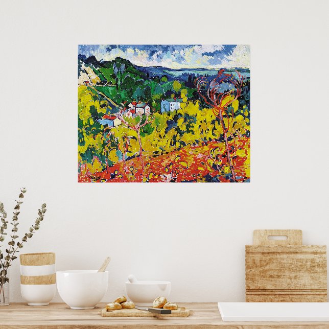 Poster Bougival | Maurice de Vlaminck | (Cozinha)