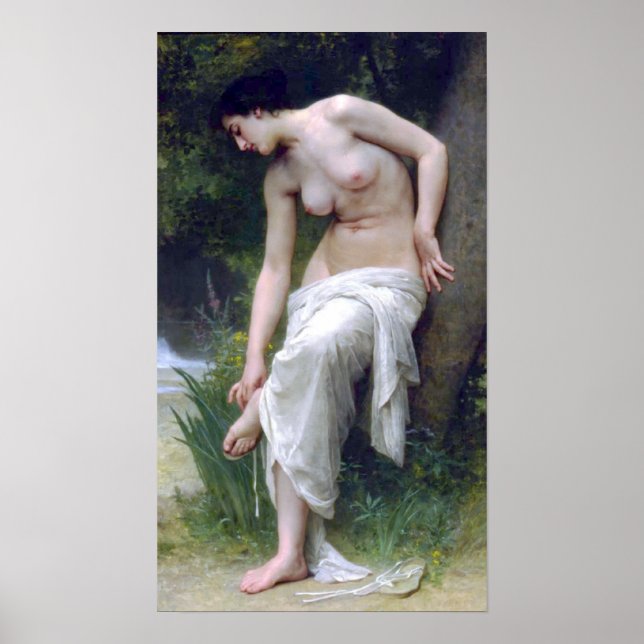 Póster Bouguereau - Apres Le Bain (Frente)