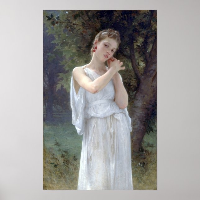 Poster Bouguereau - Boucles D'Oreilles (Frente)