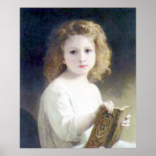 Poster Bouguereau - fábulas de Le Livre de