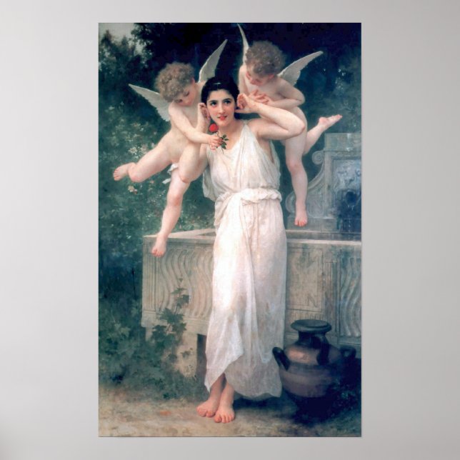 Poster Bouguereau - Jeunesse (Frente)
