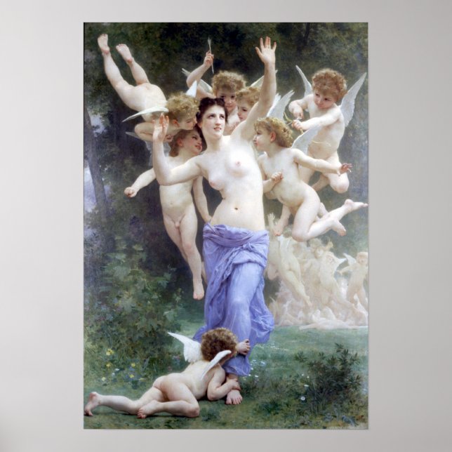 Poster Bouguereau - Le Guepie (Frente)
