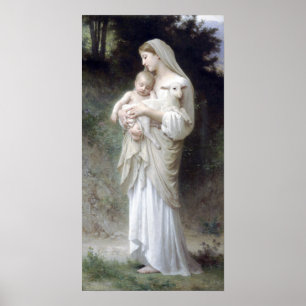 Póster Bouguereau - L'Innocence