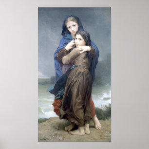 Póster Bouguereau - L'Orage