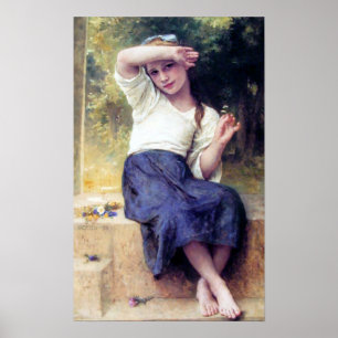 Póster Bouguereau - Marguerite