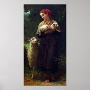 Poster Bouguereau - Os Pastores