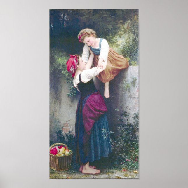 Poster Bouguereau - Petites Maraudeuses (Frente)