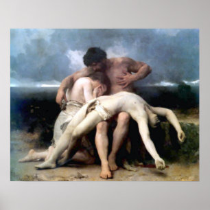 Póster Bouguereau - Premier Deuil