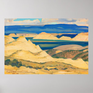 Poster Boulder Valley por Maynard Dixon