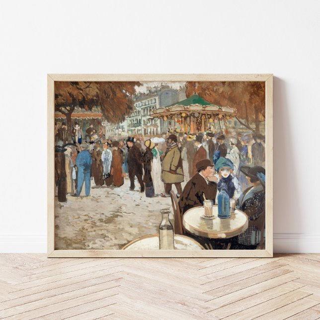 Poster Boulevard de Clichy | Louis Abel-Truchet (Criador carregado)