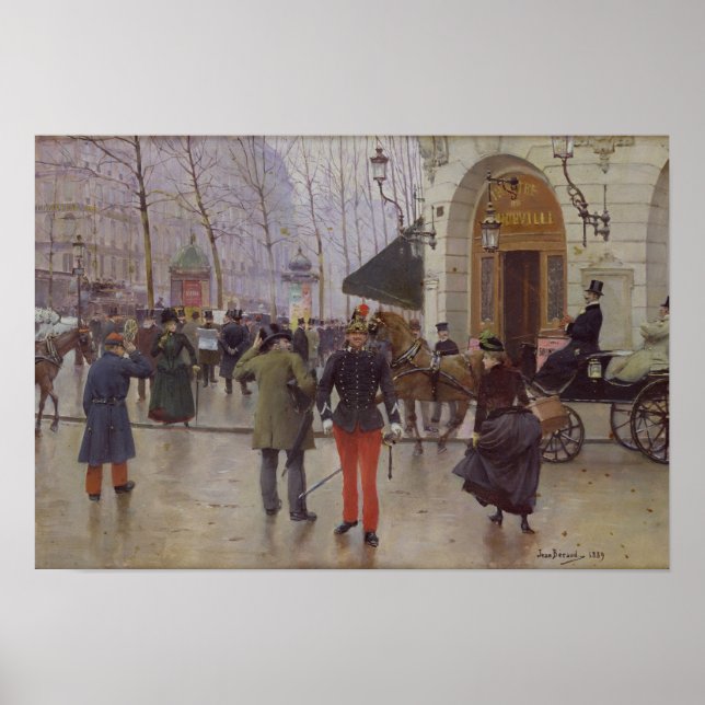 Póster Boulevard des Capucines (Frente)