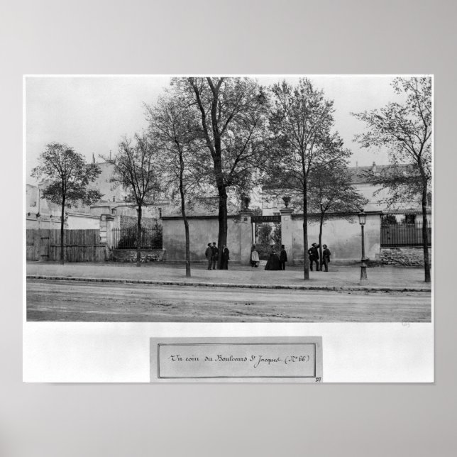 Poster Boulevard Santo-Jacques (Frente)