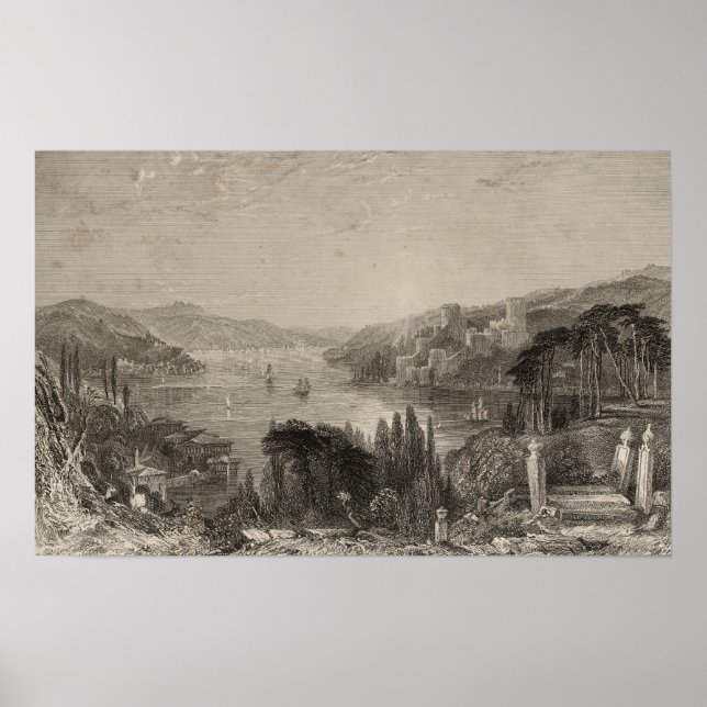 Poster Boumeli Hissar, ou o Castelo da Europa (Frente)