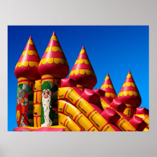 Poster Bouncy do castelo