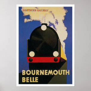 Poster Bournemouth Belle