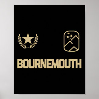 Poster Bournemouth Soccer Jersey 