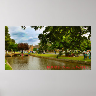 Póster Bourton-on-the-Water, Cotswolds, Inglaterra