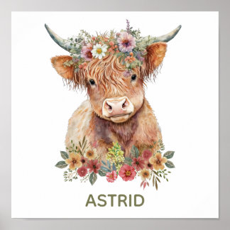 Poster Bovinos Cegos Cegos Covarinhos Caçados Cadeado