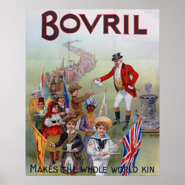Póster Bovril Advert 1902 (Frente)