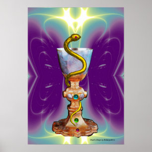 Póster BOWL OF HYGEIA - Medicina, Farmácia