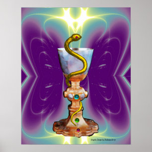 Póster BOWL OF HYGEIA - Medicina, Farmácia