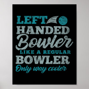 Poster Bowler da esquerda