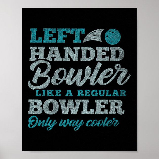 Poster Bowler da esquerda (Frente)