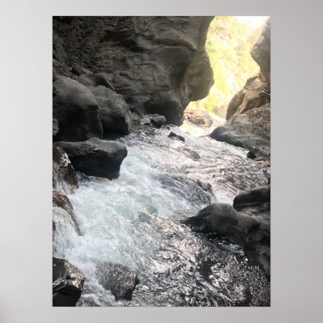 Poster Box Canyon Cave, Ouray Colorado (Frente)