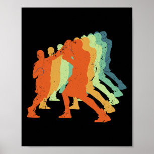 Poster Boxe, Kickboxing, Muay Thai, Homens e Meninos, Com