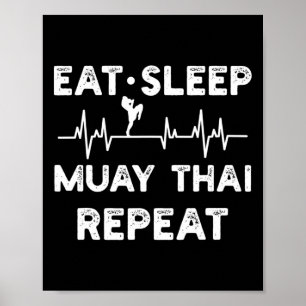 Poster Boxe Tailandesa Muay Thai Kickboxing _1
