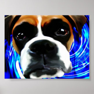 Poster boxeador louco