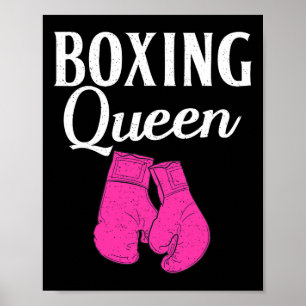 Poster Boxer Queen Sport Fighting Boxer
