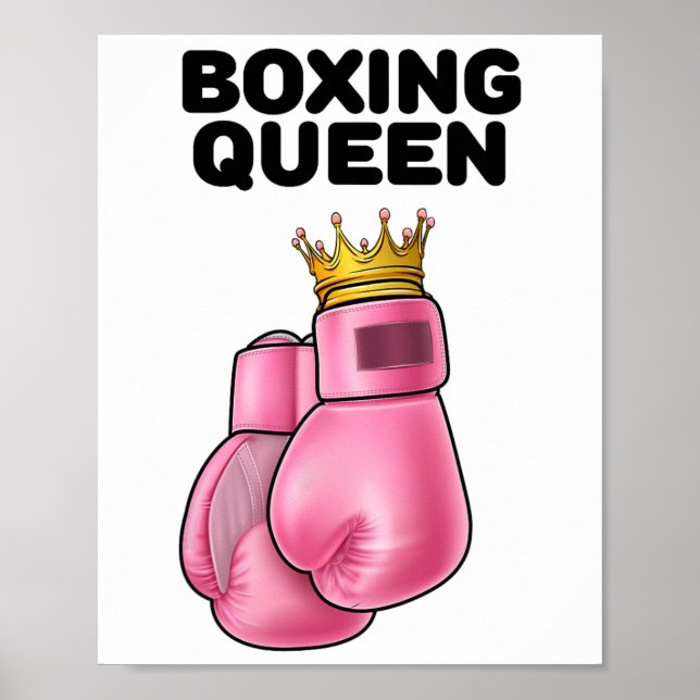 Poster Boxer Queen Womens Boxer Girls Boxer Boxer 1 (Frente)