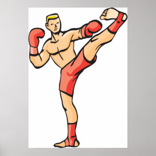 Poster Boxing de Chuva