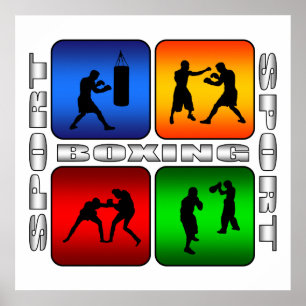 Póster Boxing espetacular