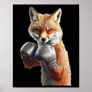 Poster Boxing Fox