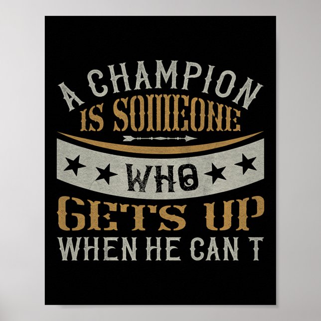 Poster Boxing in a box (Frente)