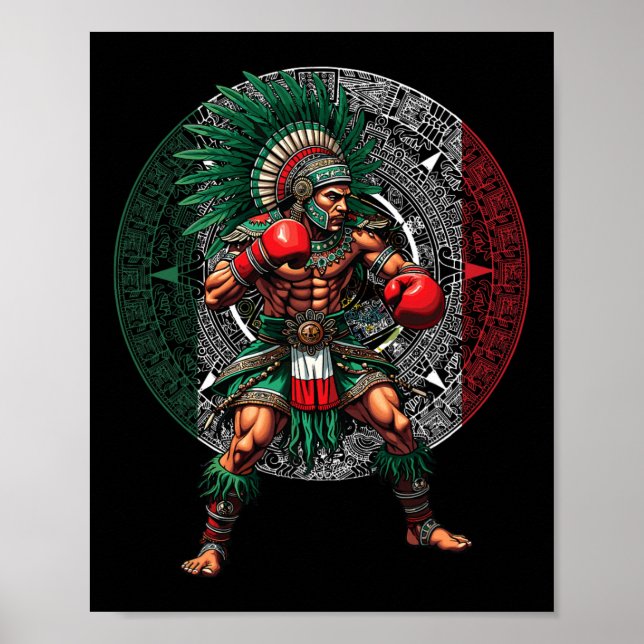 Poster Boxing mexicano (Frente)