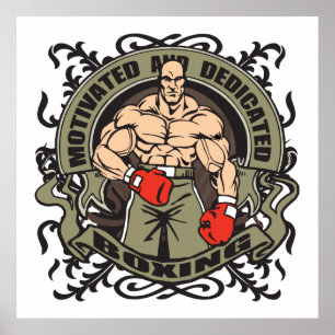 Poster Boxing Motivado