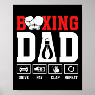 Poster Boxing Pai Drive Pay Clap Boxing Padre