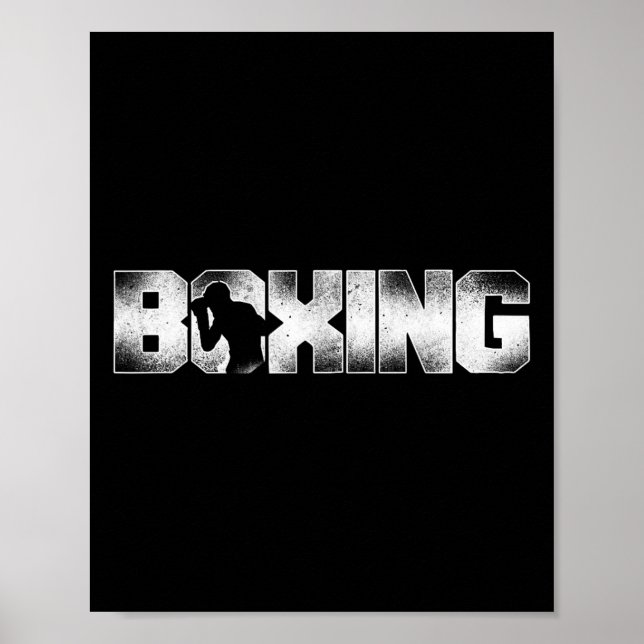 Poster Boxing Vintage Boxing (Frente)