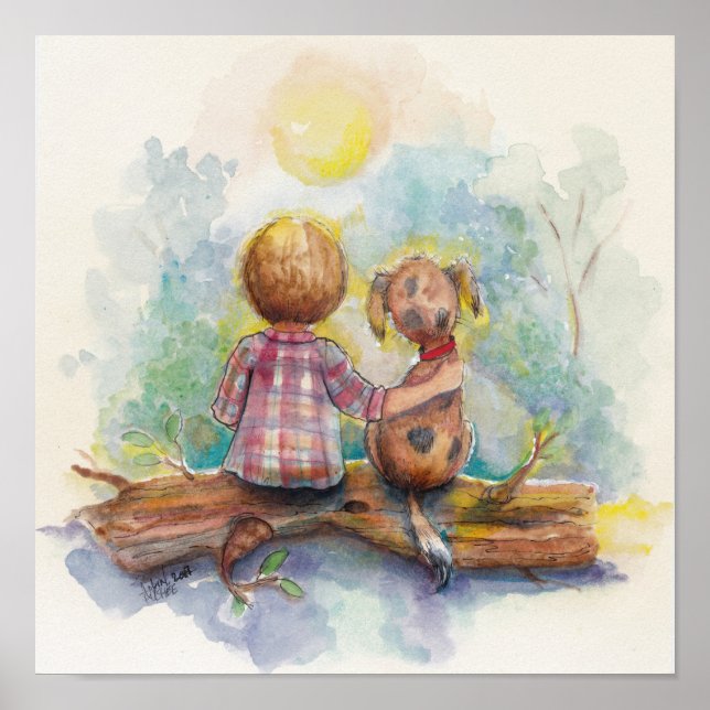 Poster Boy and his Dog (Frente)