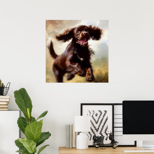 Poster Boykin Spaniel Dog (Escritório em casa)