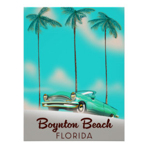 Póster Boynton Beach Flórida