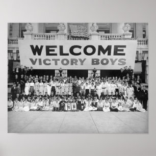 Poster Boys de Boas-Vindas à Vitória - WW1 Welcome Home