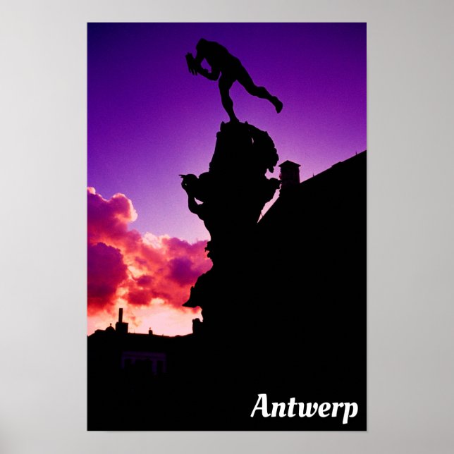 Poster Brabo, Antuérpia (Frente)