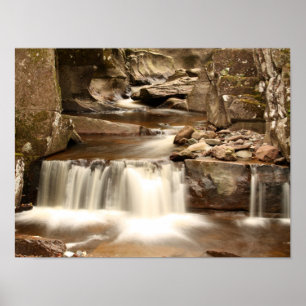 Poster Bracklinn Falls, Perthshire, Escócia