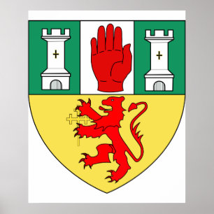 Póster Braços de Antrim, Ireland
