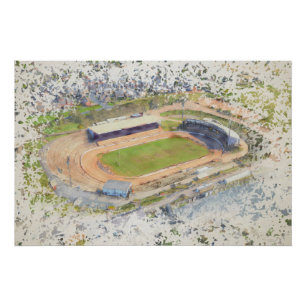 Póster Bradford Rugby League, Odsal Stadium