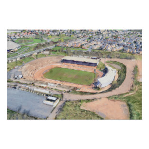 Póster Bradford Rugby League, Odsal Stadium